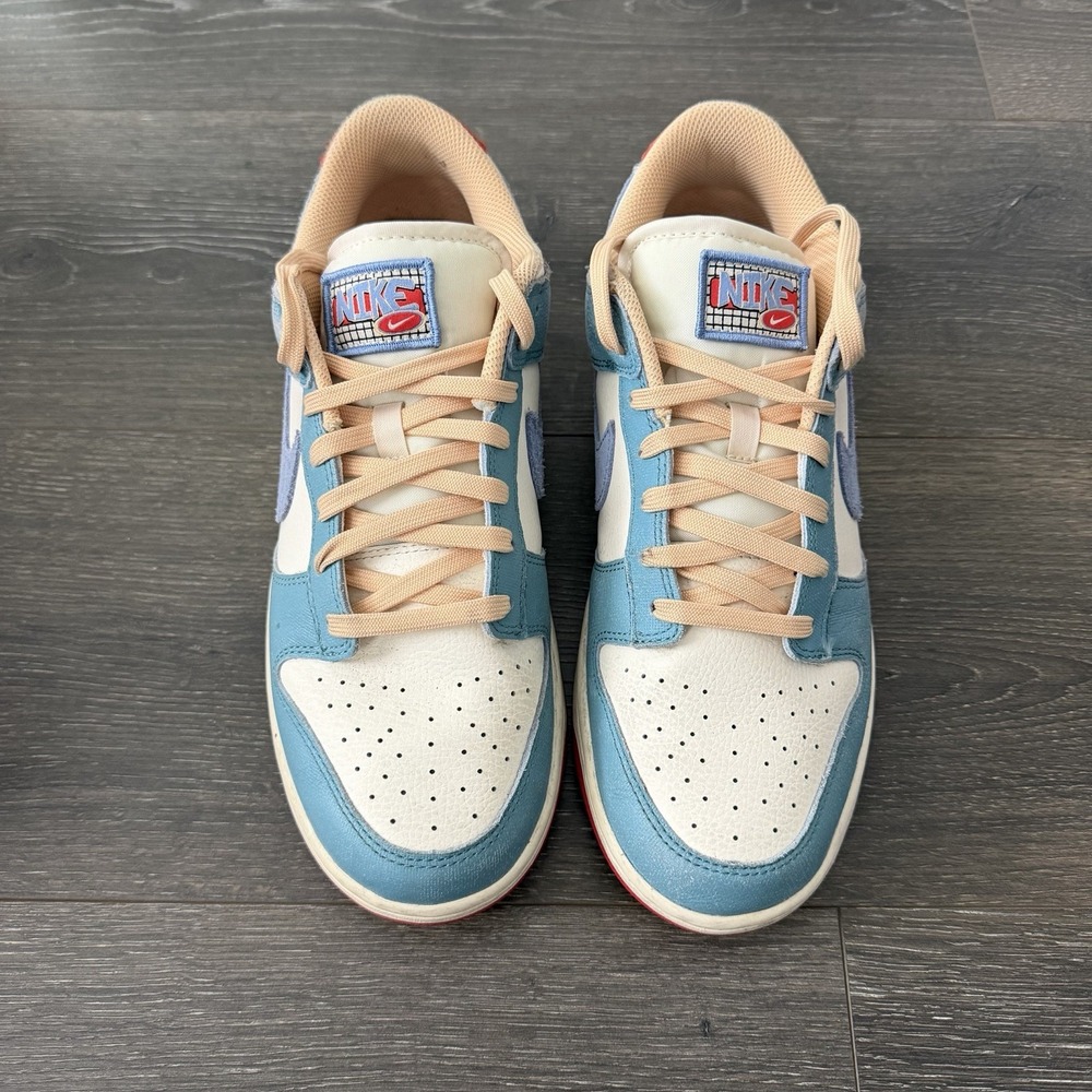 Nike Dunk Low PRM Sketch & Exploration HJ9112-110 Pale Ivory/Royal Pulse Sz‎ 10